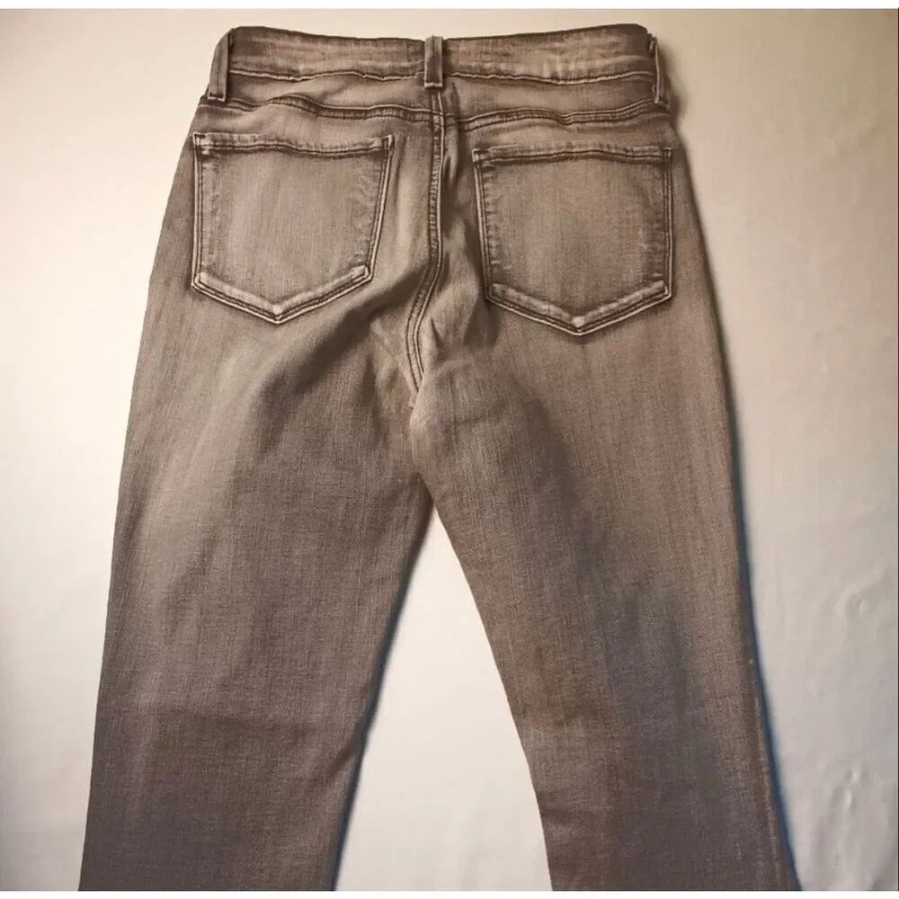 NYDJ Jeans Size 4 Super Skinny Mid Rise Gray Color Classic Stretch Casual - Picture 3 of 10